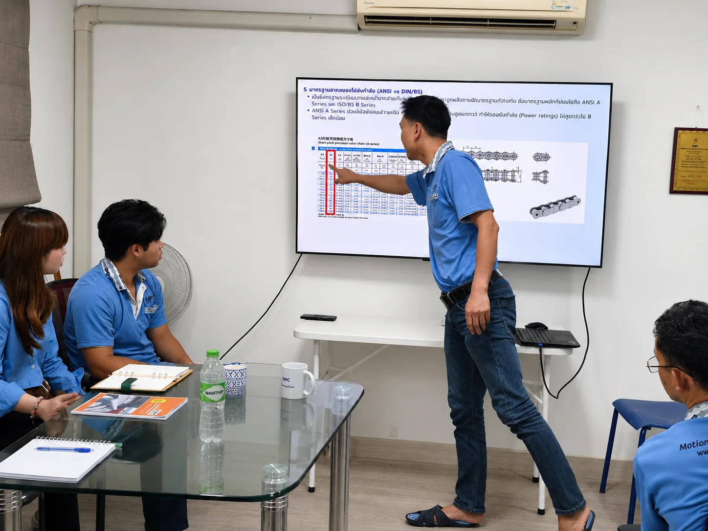 MPC staff internal training — team discussion and knowledge sharing session